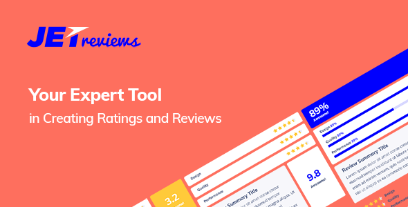 Download Free JetReviews v1.1.2 – Reviews Widget for Elementor