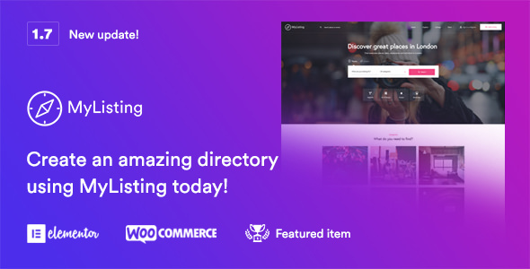 Download Free MyListing v1.7.1 – Directory & Listing WordPress Theme