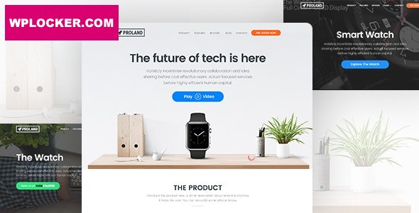[Download] Proland v1.7.1 – WordPress Product Landing Page Theme