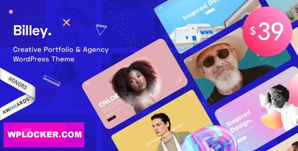 [Download] Billey v1.0.7 – Creative Portfolio & Agency WordPress Theme