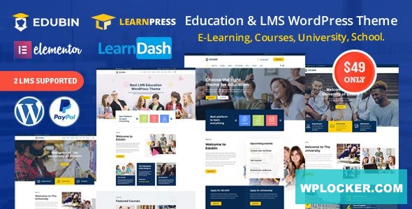 Edubin v6.7.0 – Education LMS WordPress Theme