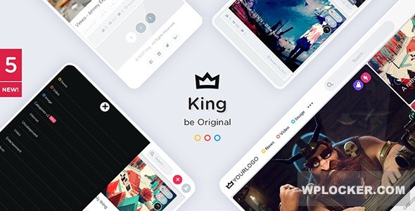 [Download] King v5.1 – WordPress Viral Magazine Theme NULLED