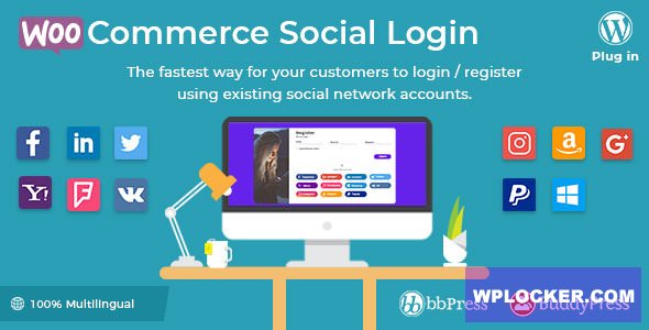 WooCommerce Social Login v2.2.2 – WordPress plugin
