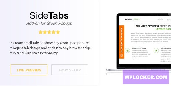 [Download] Side Tabs v2.01 – Green Popups Add-On