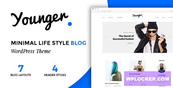 [Download] Younger Blogger v1.1 – Personal Blog Theme