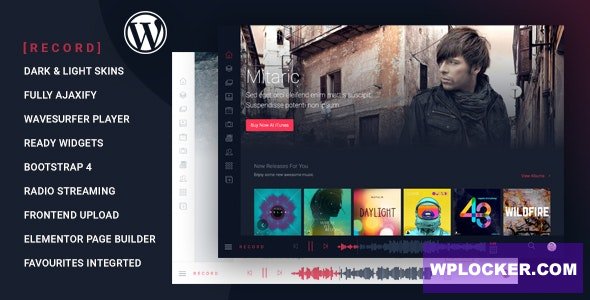 [Download] Rekord v1.3.7 – Ajaxify Music – Events – Podcasts Multipurpose WordPress Theme