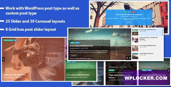 [Download] Responsive Recent Post Slider Pro plugin for WordPress v1.4.1
