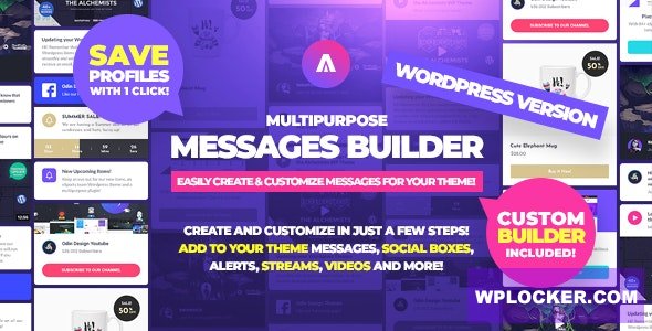 [Download] Asgard v1.1.5 – Multipurpose Messages and Social Builder Plugin