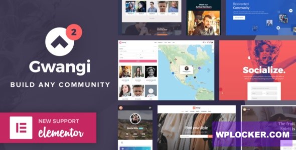 [Download] Gwangi v2.3.0 – PRO Multi-Purpose Membership, Social Network & BuddyPress Community Theme