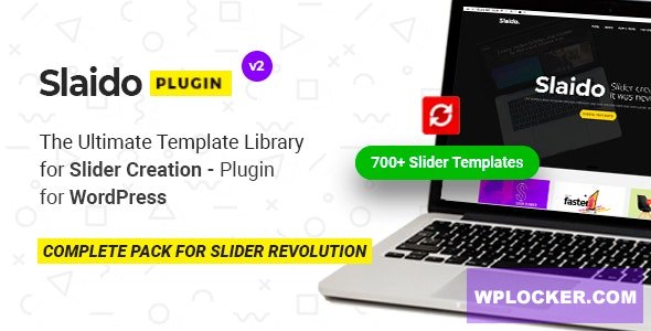 [Download] Slaido v2.0.5 – Template Pack for Slider Revolution WordPress Plugin