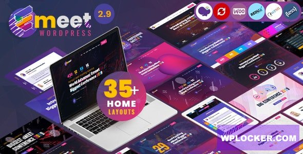 Emeet v2.9.0 – Event, Conference & Meetup WordPress Theme