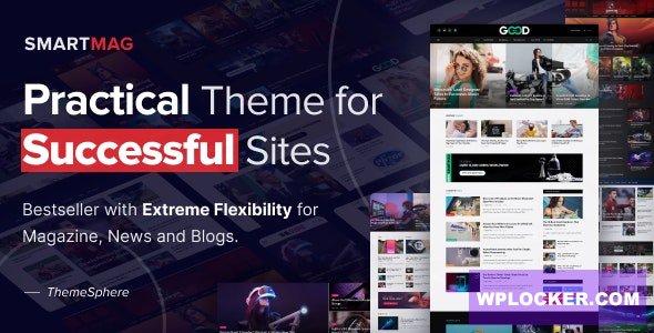 SmartMag v5.5.0 – Responsive & Retina WP Magazine NULLED
