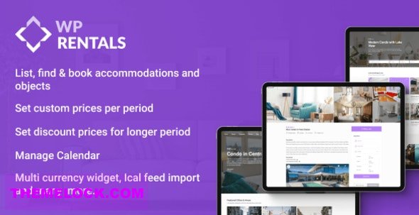 WP RENTALS V3.4 – BOOKING ACCOMMODATION WORDPRESS THEME