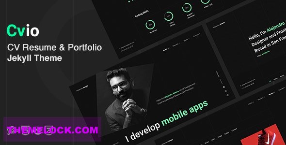CVIO V1.0 – CV RESUME & PERSONAL PORTFOLIO JEKYLL