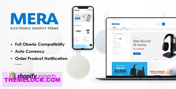 MERA V1.0 – ELECTRONICS RESPONSIVE SHOPIFY THEME
