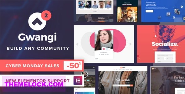 GWANGI V2.3.7 – PRO MULTI-PURPOSE MEMBERSHIP, SOCIAL NETWORK & BUDDYPRESS COMMUNITY THEME