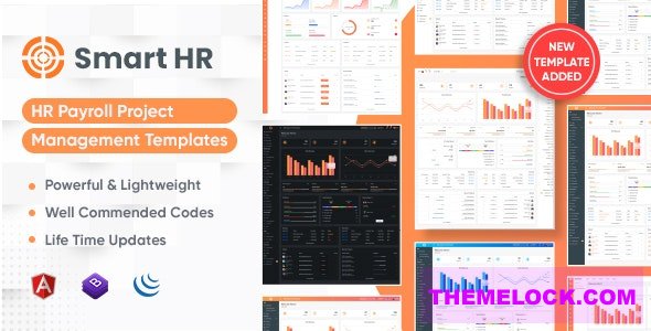 SMARTHR V3.7.6 – HR, PAYROLL, PROJECT, OFFICE & EMPLOYEE MANAGEMENT ADMIN TEMPLATE