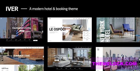 IVER V1.4 – MODERN HOTEL THEME