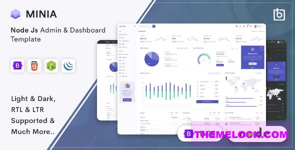 MINIA V1.0 – NODEJS ADMIN & DASHBOARD TEMPLATE