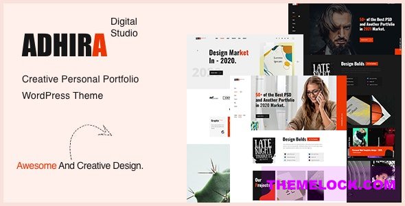 ADHIRA V1.2 – CREATIVE AGENCY PORTFOLIO WORDPRESS THEME