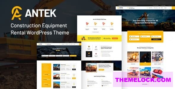 ANTEK V3.1 – CONSTRUCTION EQUIPMENT RENTALS WORDPRESS THEME