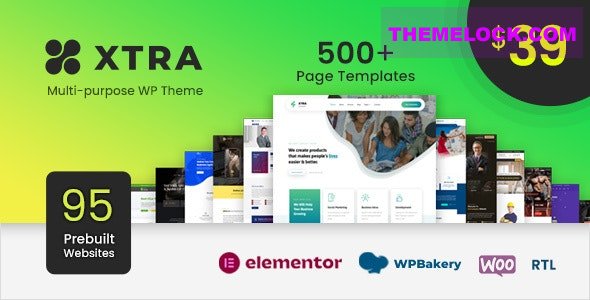 Xtra v4.4.19 – Multipurpose WordPress Theme + RTL