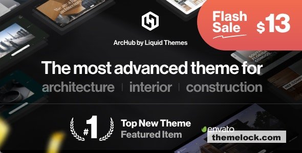 ArcHub v1.1.5 – Architecture and Interior Design WordPress Theme