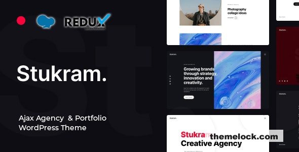 Stukram v4.5 – AJAX Agency & Portfolio WordPress Theme