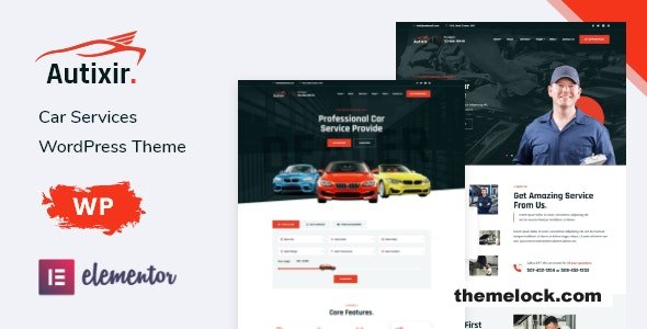 Autixir v1.0.2 – Car Service & Repair WordPress Theme