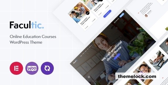 Facultic v1.0 – Online Education Courses WordPress Theme