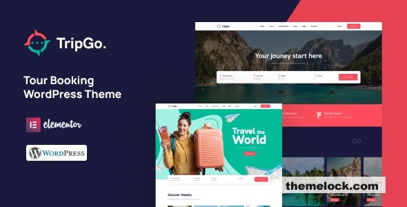 Tripgo v1.1.3 – Tour Booking WordPress Theme Free download