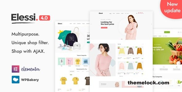 Elessi v5.0.7 – WooCommerce AJAX WordPress Theme – RTL support