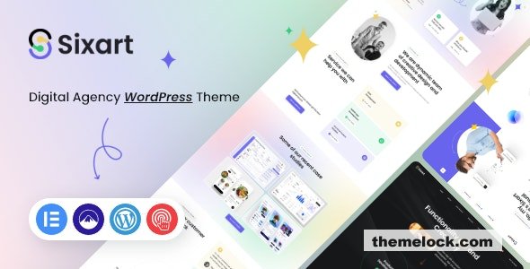 Sixart v1.0.1 – Digital Agency WordPress Theme