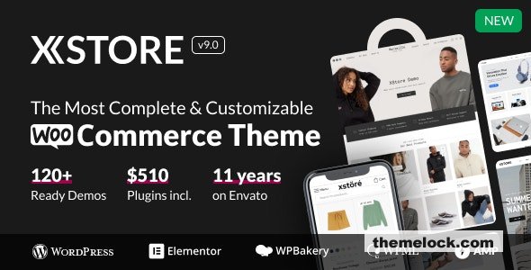 XStore v9.0.2 – Responsive Multi-Purpose WooCommerce WordPress Theme