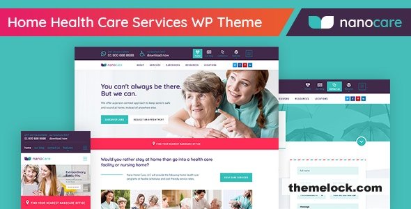 NanoCare v1.1.6 – Home Health Care, Medical Care WordPress Theme