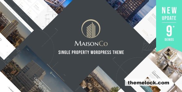 MaisonCo v2.0.0 – Single Property WordPress Theme