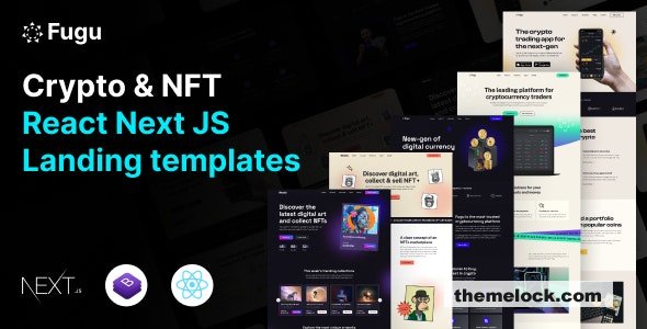 Fugu – NFT & Crypto React Next js Template