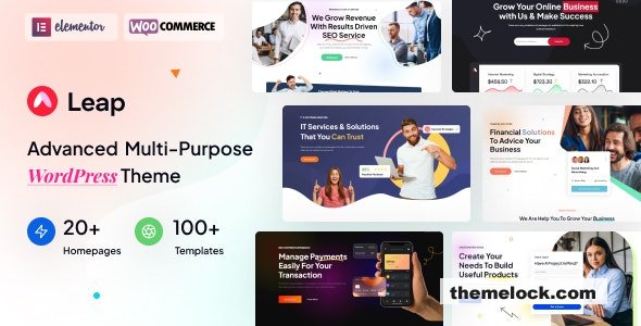 Leap v1.0.0 – Multi-purpose WordPress Theme