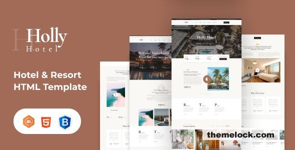 Holly – Hotel & Resort HTML Template