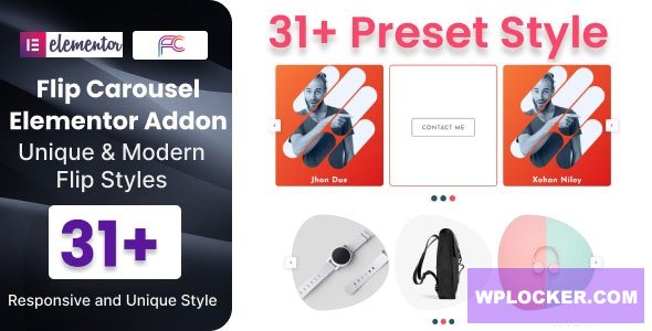 Flip Carousel Addon For Elementor v1.0