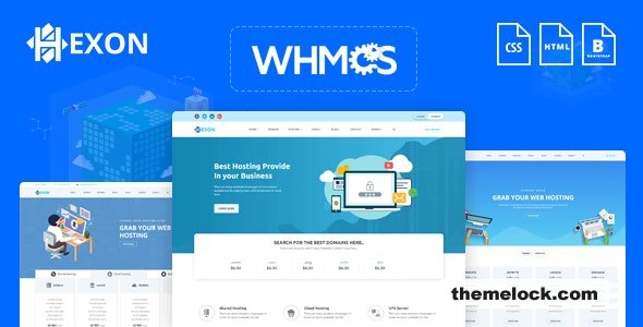 HEXON – WHMCS Hosting Cloud Server Template