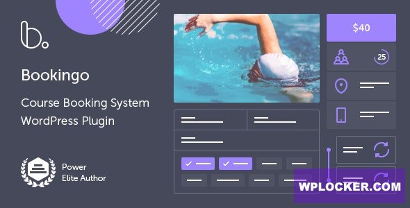Bookingo v1.6 – Course Booking System for WordPress
