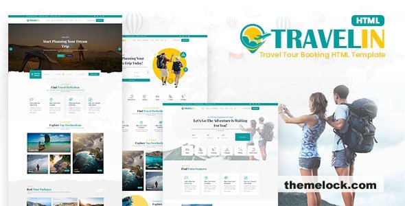 Travelin – Travel Tour Booking HTML Templates