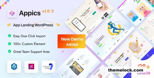 Appics v1.0.2 – app landing page