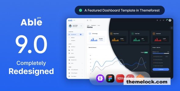 Able pro 9.0 – Bootstrap 5, Angular 13 & React Admin Template