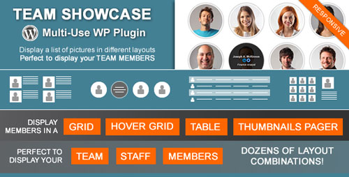 Download Free Team Showcase v2.0.1 – Codecanyon WordPress Plugin