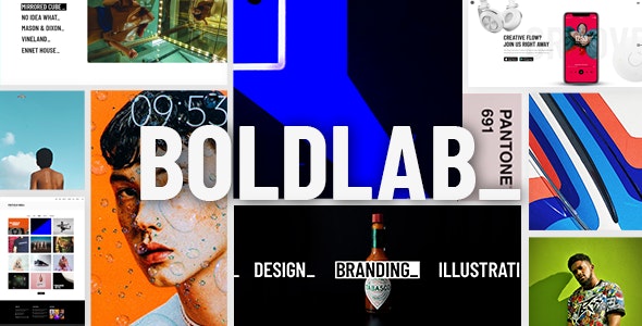 Boldlab v2.5 – Creative Agency Theme