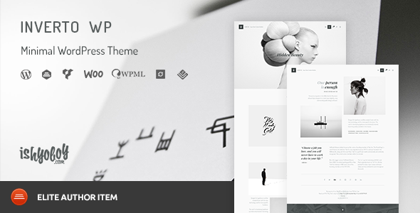 Download Free Inverto WP v1.6 – Minimal WordPress Theme