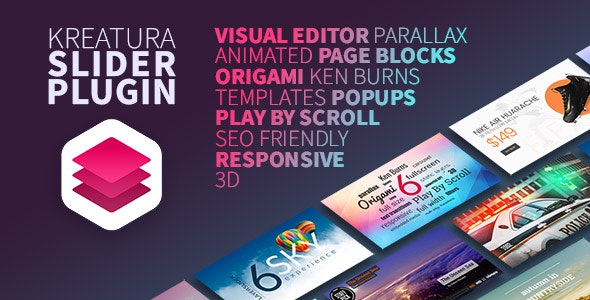 Kreatura v7.6.9 – Slider Plugin for WordPress + Templates NULLED