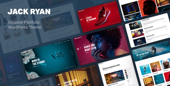 JACK RYAN V1.0.2 – CREATIVE PORTFOLIO WORDPRESS THEME
